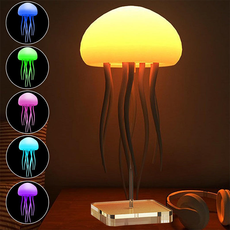 MedusaLuxe™ Serene Mood Lamp | LED Night Light, Portable & Smart for Desk & Bedside